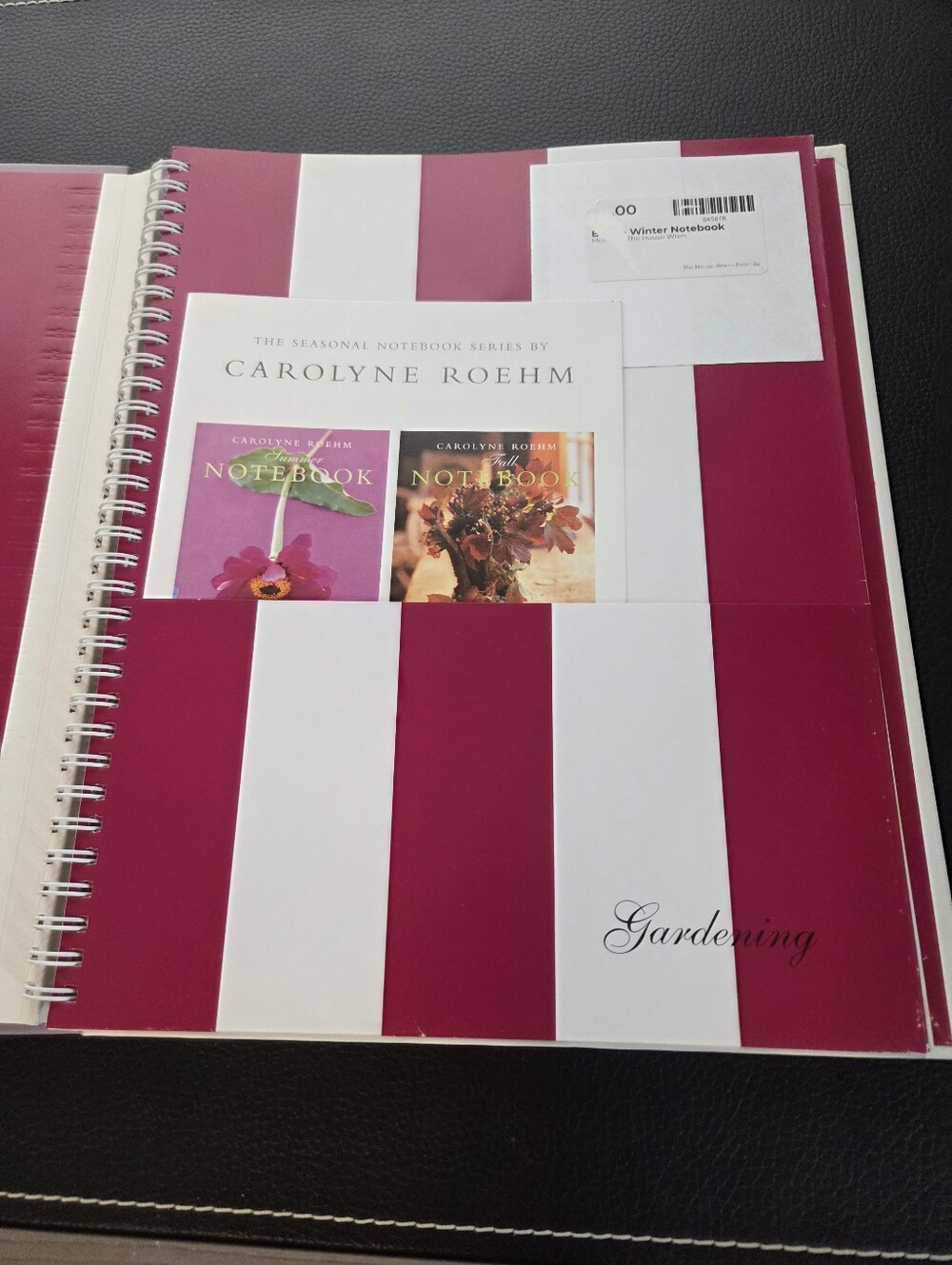 Winter Notebook By Carolyn Roehm - Picture 5 of 5
